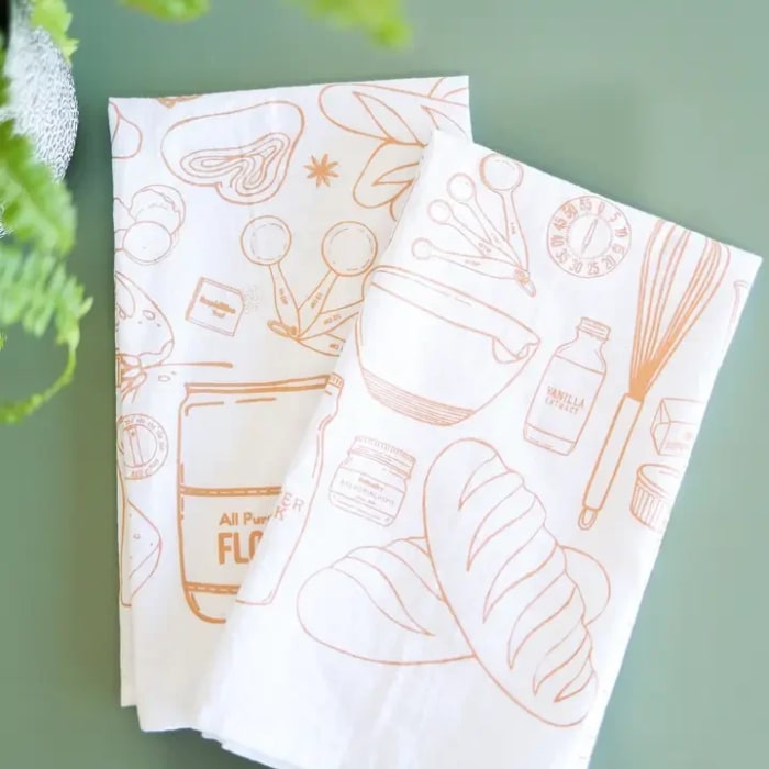 Bread Baking Tea Towel