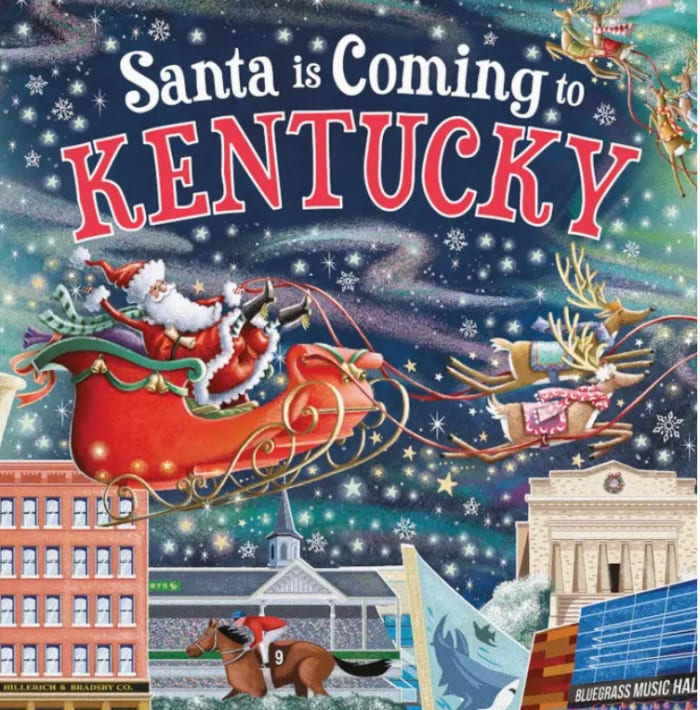 Santa Is Coming To Kentucky Book