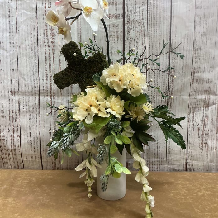 Silk Cream with Cross