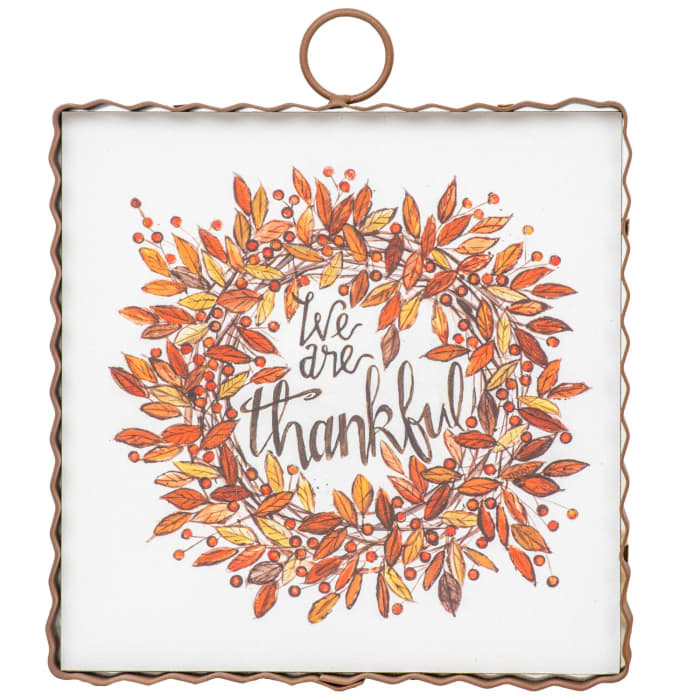 Mini Gallery Thankful Wreath