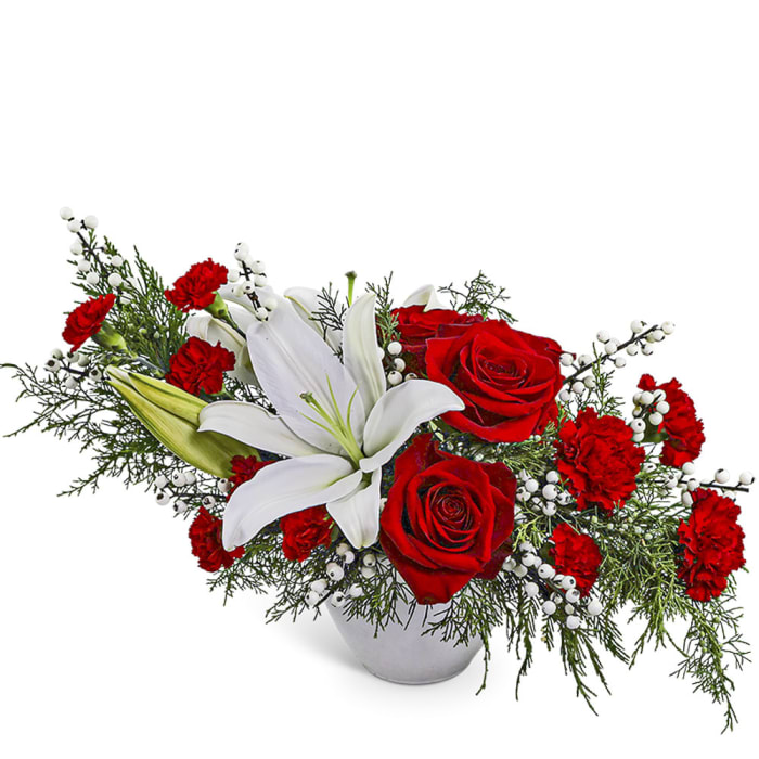 Snowberry Cheer Centerpiece