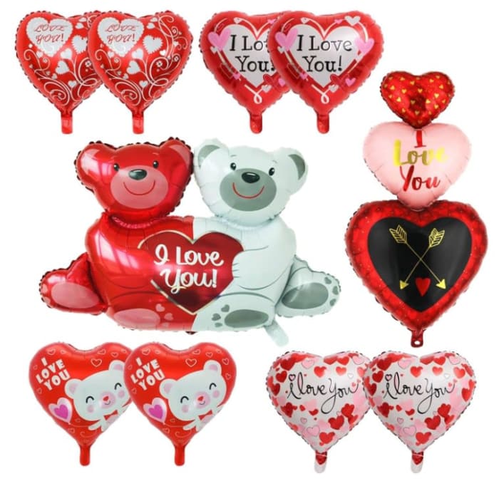 Jumbo I Love You Bouquet Bear