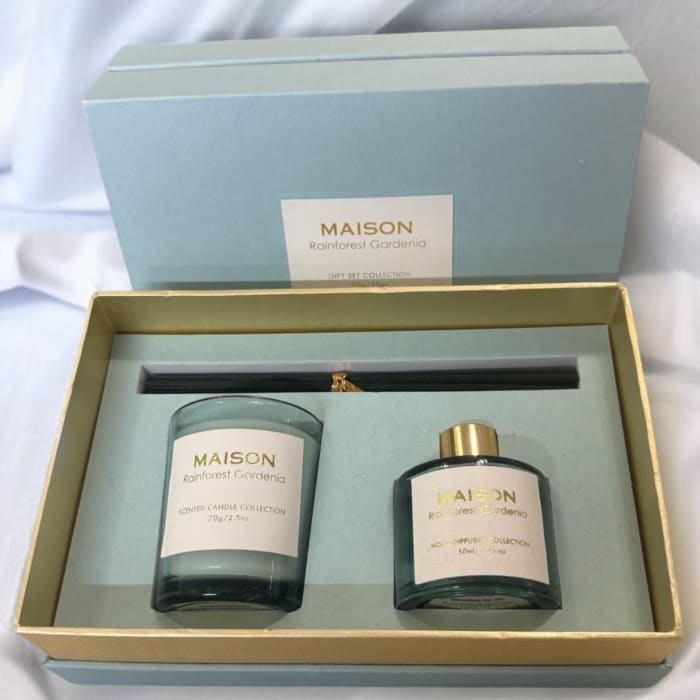 Maison Candle & Reed Diffuser Gift Set