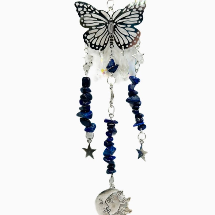 Butterfly Crystal Suncatcher