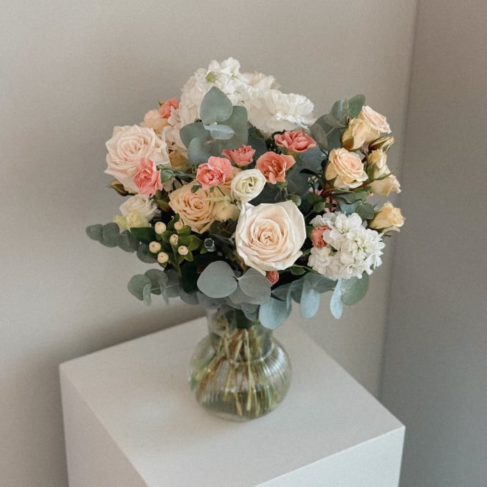 LOVING SENTIMENTS VASE ARRANGEMENT