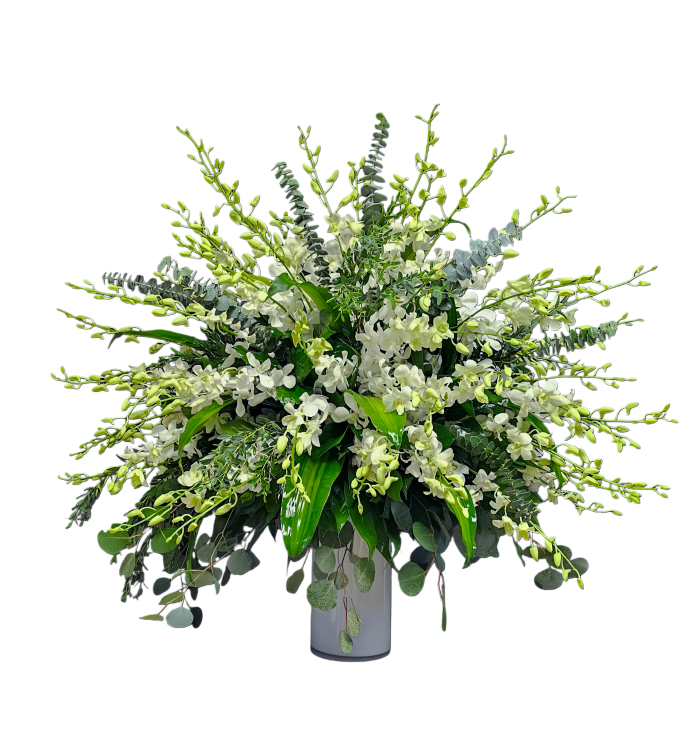 AF-25 Arreglo de orquideas dendrobium