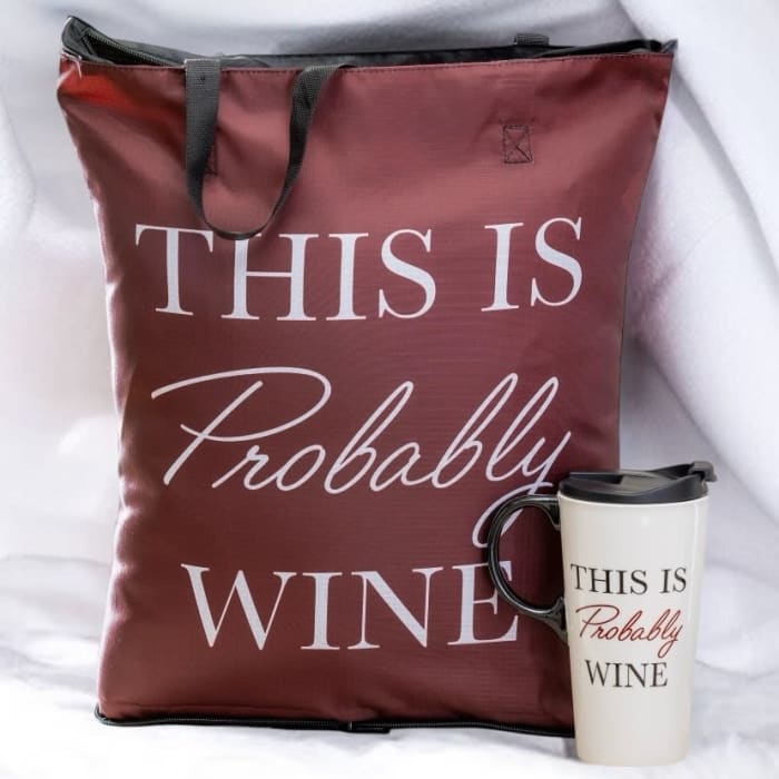 Probably Wine Tumbler Gift Set
