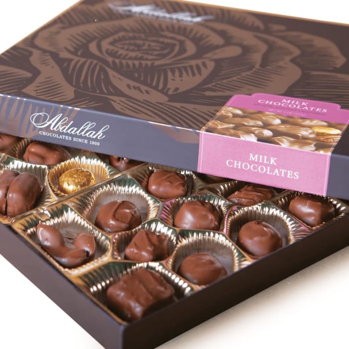 Abdallha Milk Chocolates 15 oz (34 Piece)