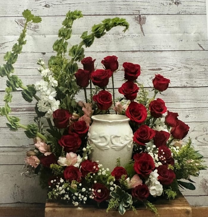 Radiant Remembrance Urn Wreath