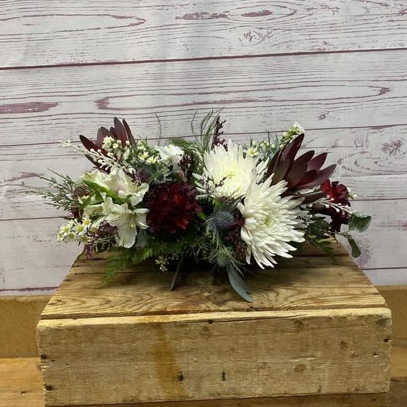 As Seasons Change Fresh Floral Centerpiece