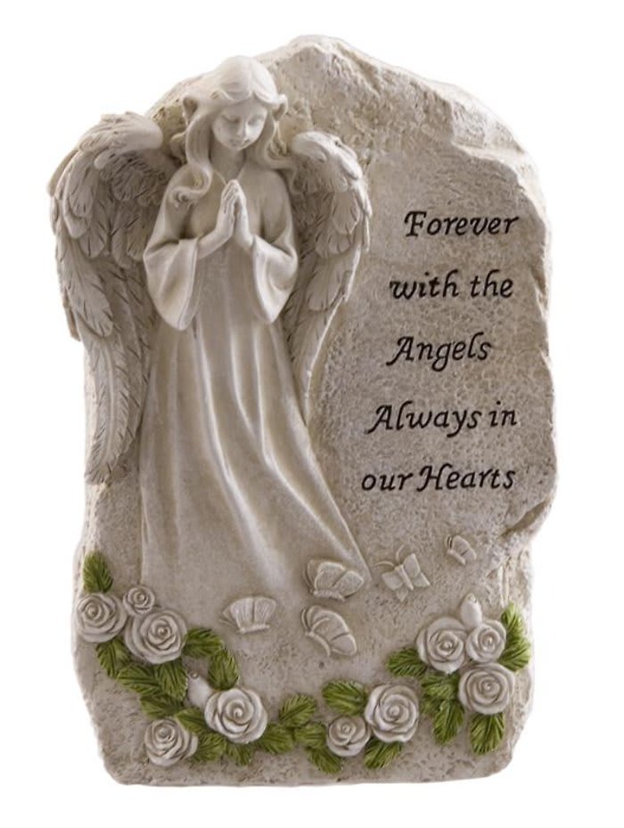 Forever with the Angels, Always in our Hearts Memorial Stone