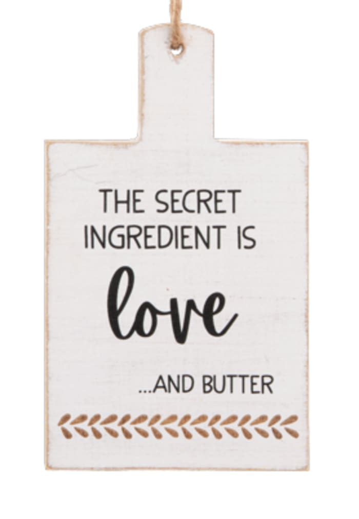 The Secret Ingredient is Love Hanging Decor