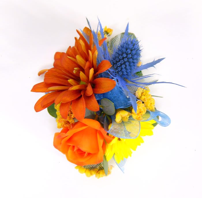 Multi-Flower & Color Wrist Corsage
