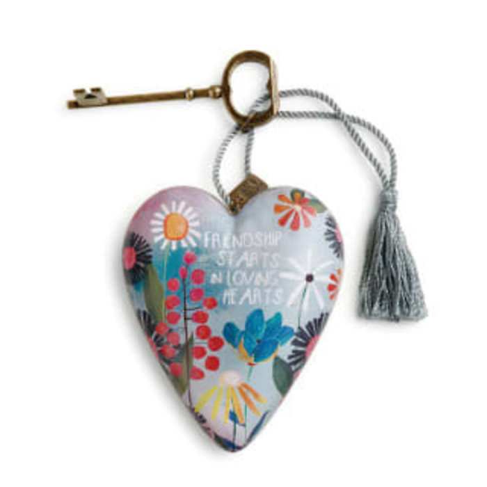 Friendship Starts in Loving Hearts Art Heart