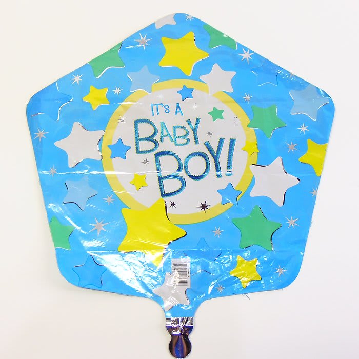 It's a Baby Boy Stars Balloon