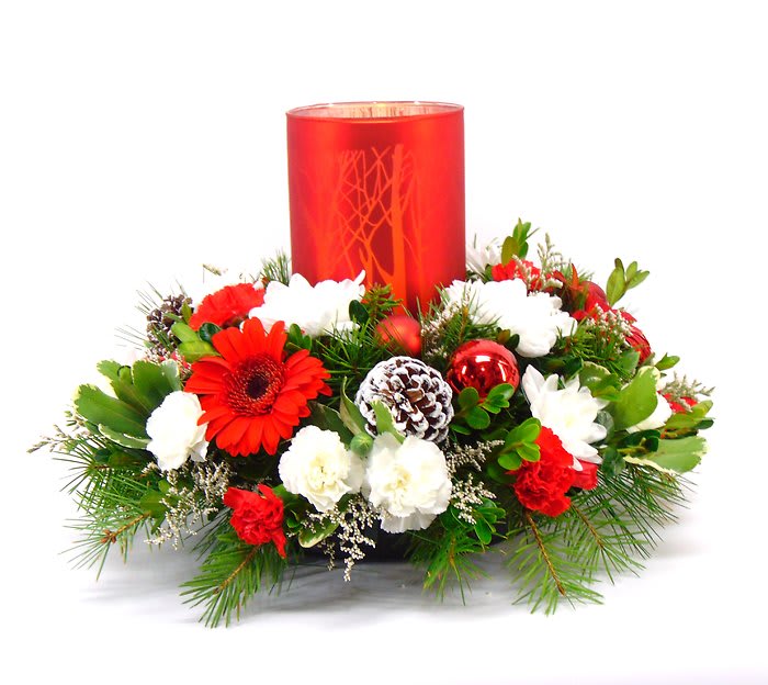 Radiant Red Centerpiece