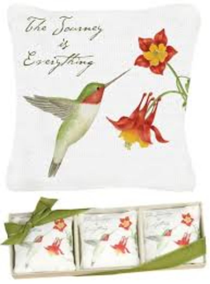 Gift Boxed Lavender Sachets-Hummingbird