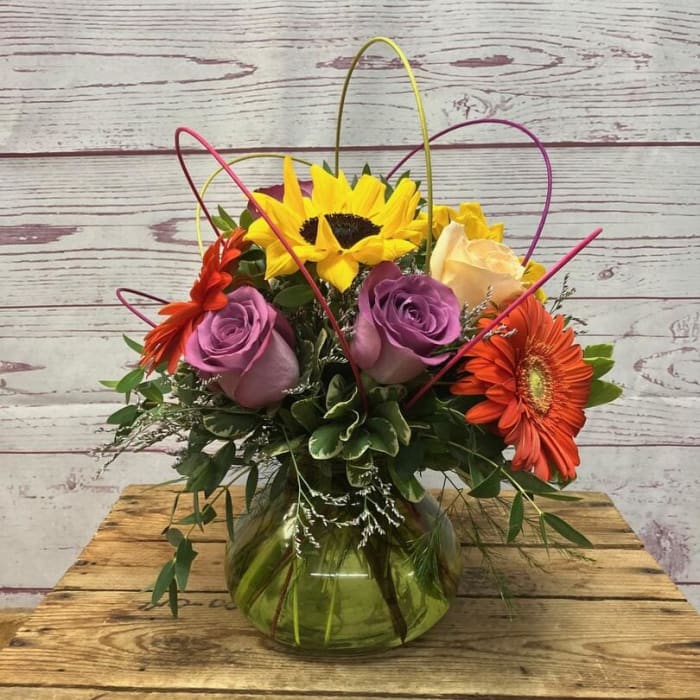 Rosy Posy Vase