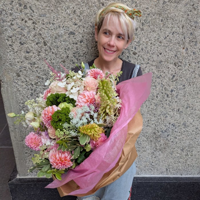 Bridal Shower Bouquet from Fiance