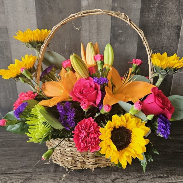Best Day Basket of Blooms