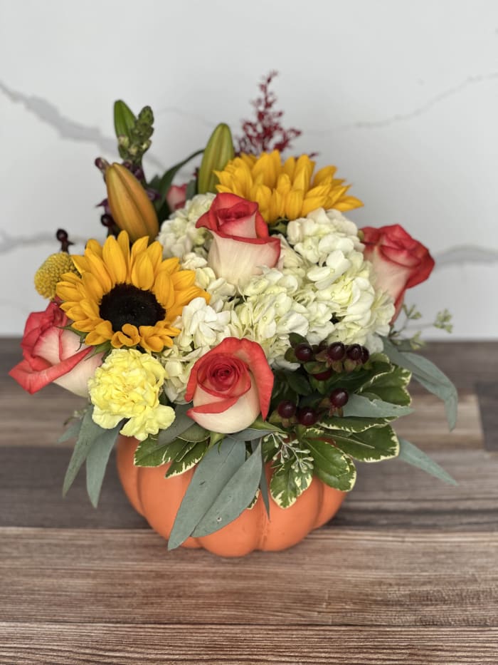 Large Pumpkin Vase