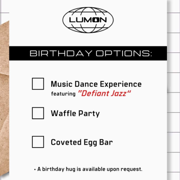 Severance Inspired Birthday Card | Lumon Birthday Card