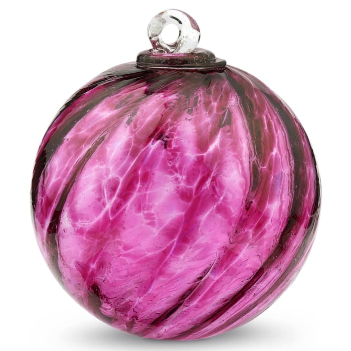 Friendship Kugel Hand-Blown Glass 5" Ornament