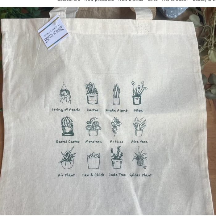 Plant Lover Tote Bag