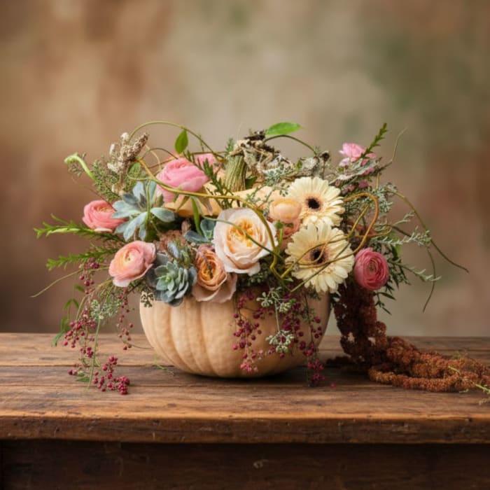 Lush Harvest - Autumn Flowers