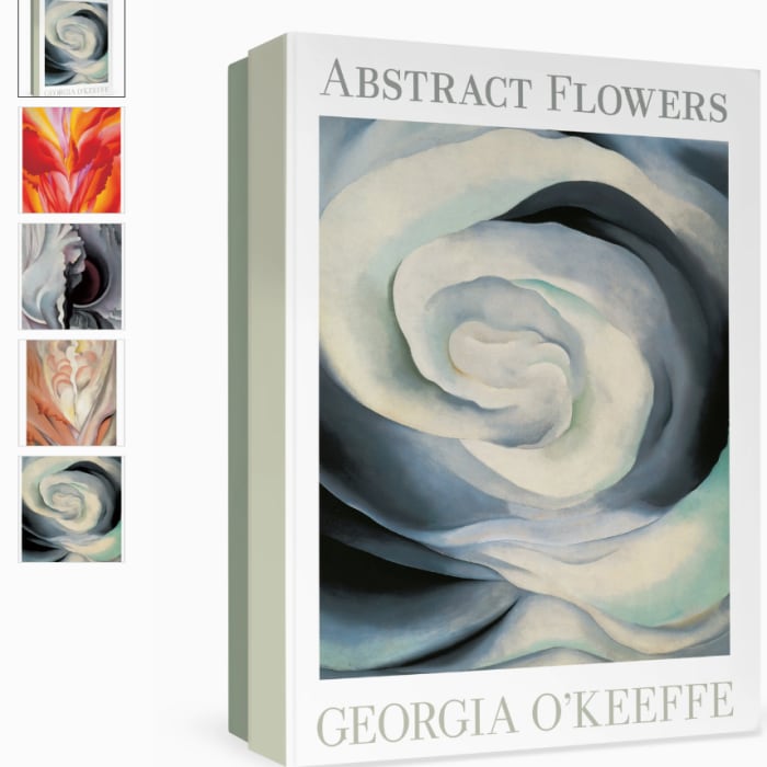 Georgia O'keeffe: Abstract Flowers Boxed Notecard Assortment