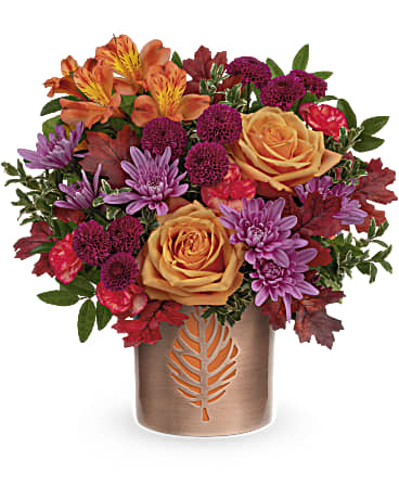 Teleflora’s Autumn Abloom Bouquet