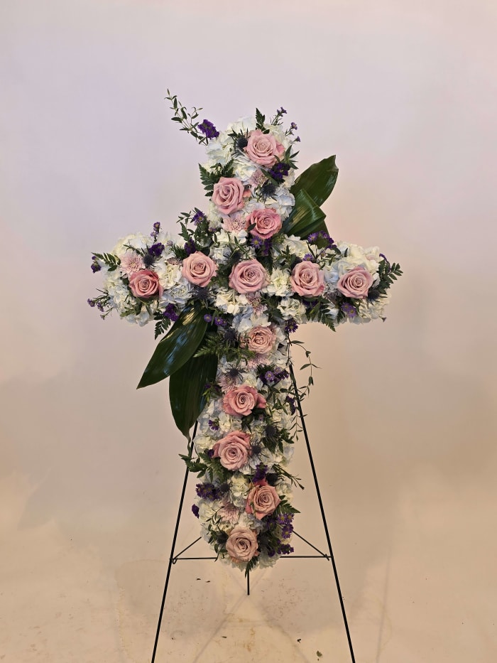 BREEZY LAVENDER CROSS