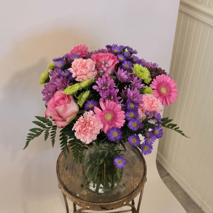 BLOOMING PINKS & PURPLE