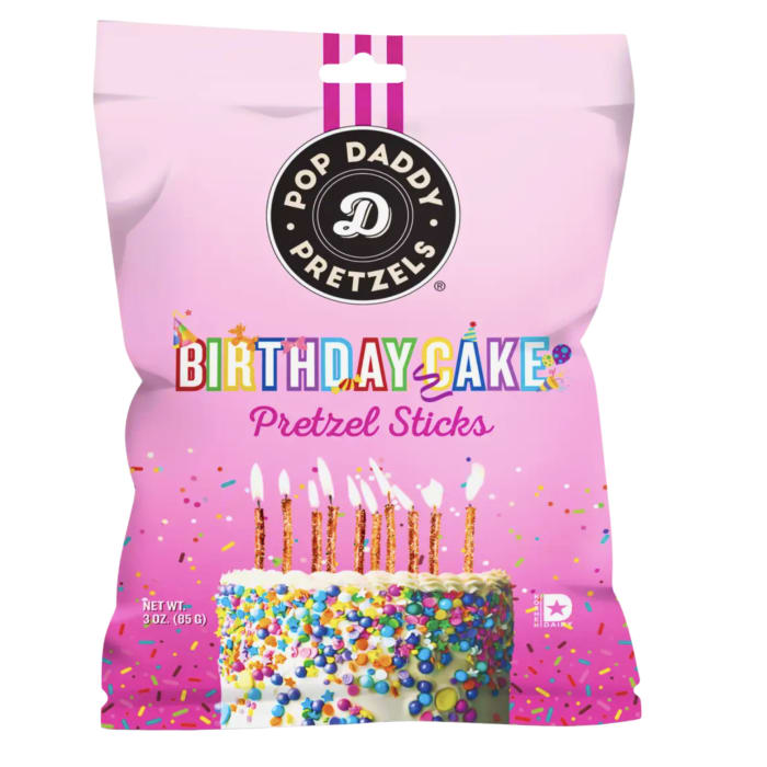 Pop Daddies Pretzels - Birthday Cake