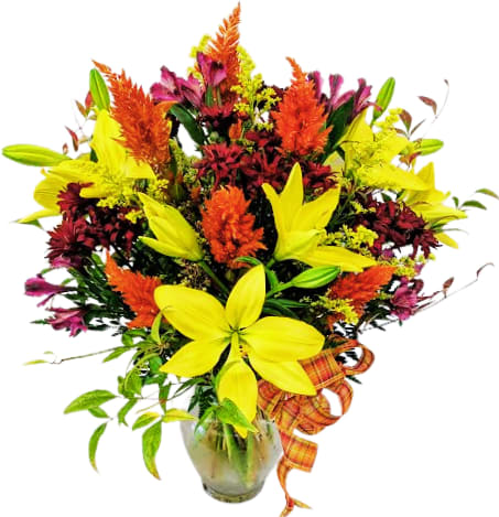 Foxy Fall Blooms V-1490