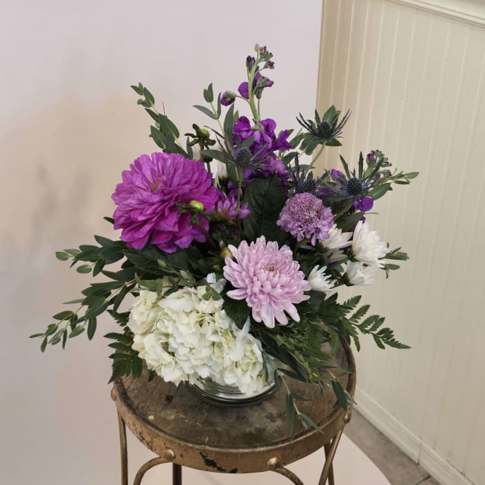 LAVENDER AND WHITE CELEBRATION