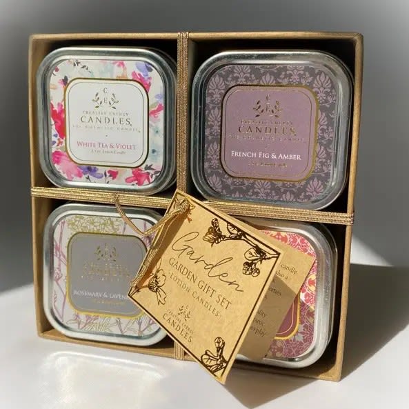 Garden Gift Set Creative Energy Candles