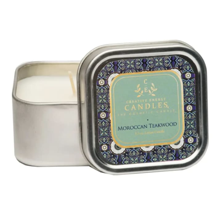 Moroccan Teakwood Creative Energy Candle