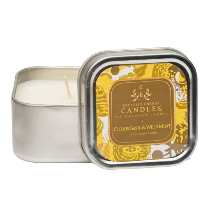 Citrus Basil & Wild Mint Creative Energy Candle