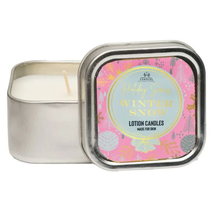 Winter Snow Creative Energy Candle