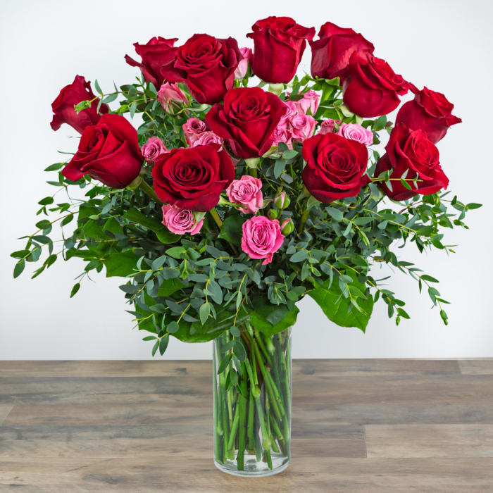 Kiss Me Dozen Roses
