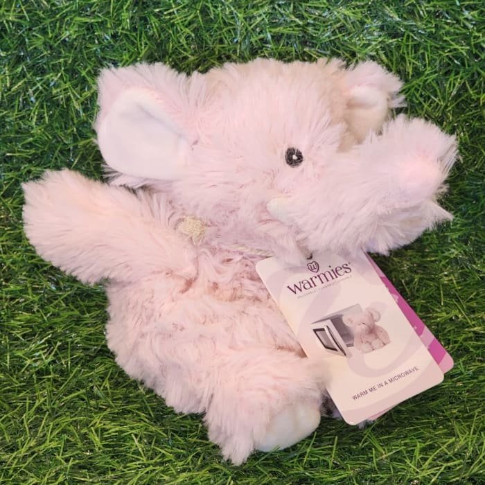 Warmies Pink Elephant Junior