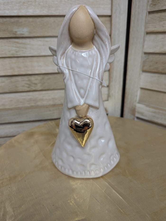 Ceramic Angel Keepsake