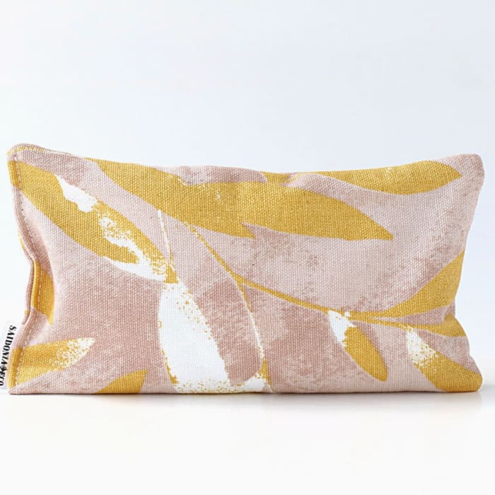 Weighted Aromatherapy Eye Pillow · Golden Leaf