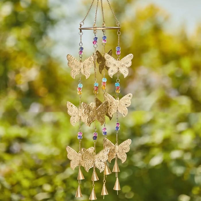 Butterfly Carousel Wind Chime