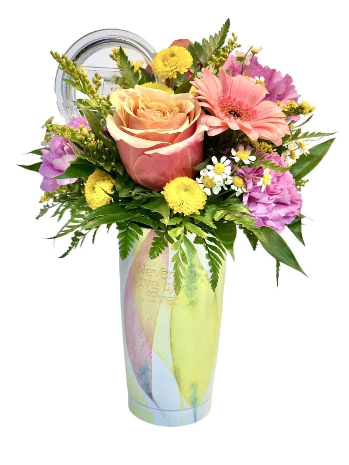 Inspirational Tumbler Bouquet