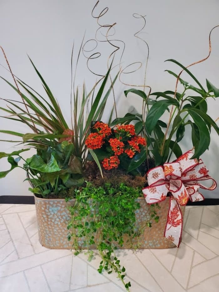 Glistening Autumn Planter