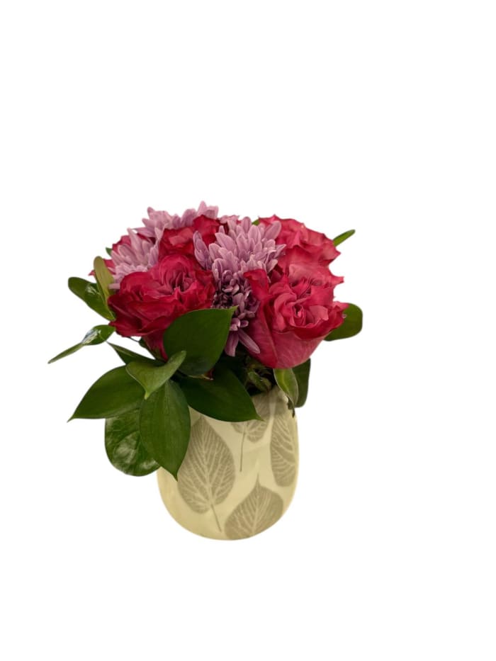 Rosy Delight No Spill Vase
