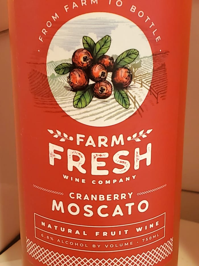 Farm Fresh Wine Co. Cranberry Moscato