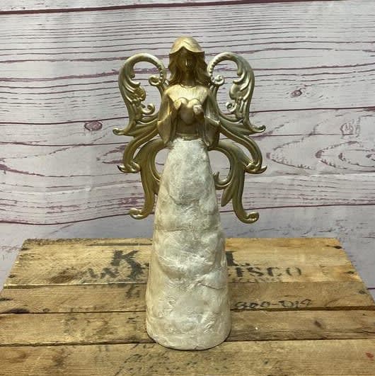 Elegant and Gold Angel